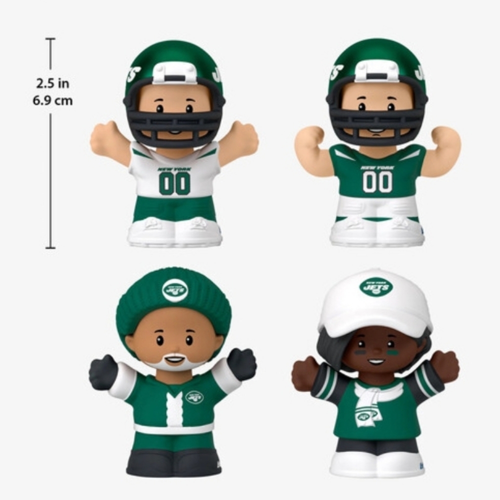Fisher-Price Little People Collector x NFL New York Jets Set. - Picture 4 of 6
